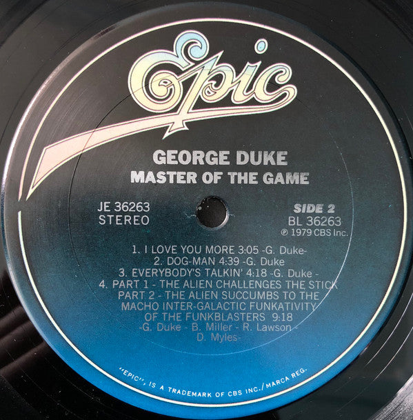 George Duke : Master Of The Game (LP,Album,Stereo)