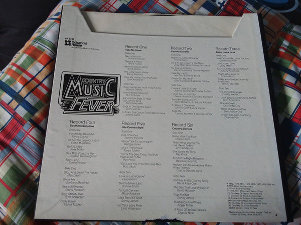 Various : Country Music Fever (LP,Compilation,Stereo)