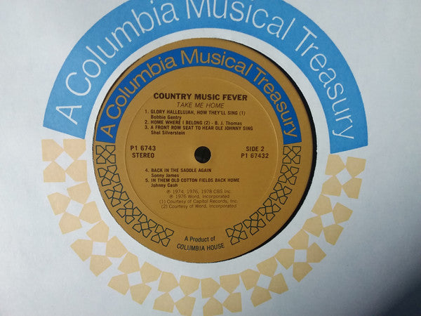 Various : Country Music Fever (LP,Compilation,Stereo)