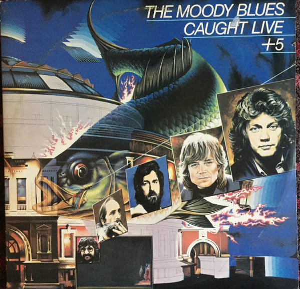 Moody Blues, The : Caught Live +5 (LP,Album,Stereo)