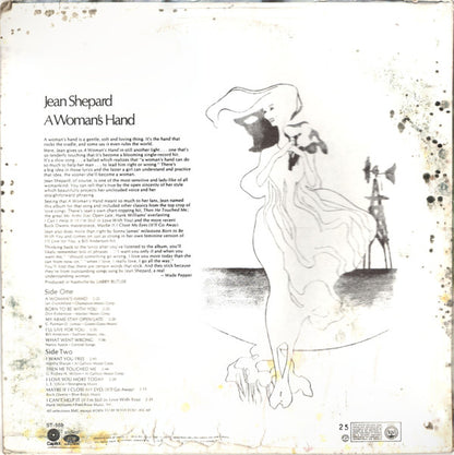 Jean Shepard : A Woman's Hand (LP,Album)