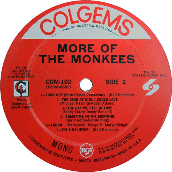 Monkees, The : More Of The Monkees (LP,Album,Mono)