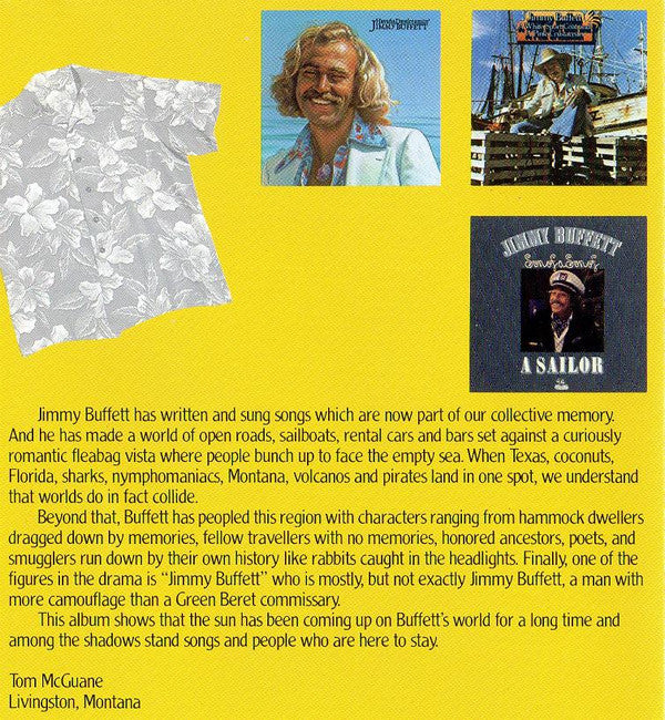 Jimmy Buffett : Songs You Know By Heart (Jimmy Buffett's Greatest Hit(s)) (Compilation,Club Edition,Repress,Stereo)