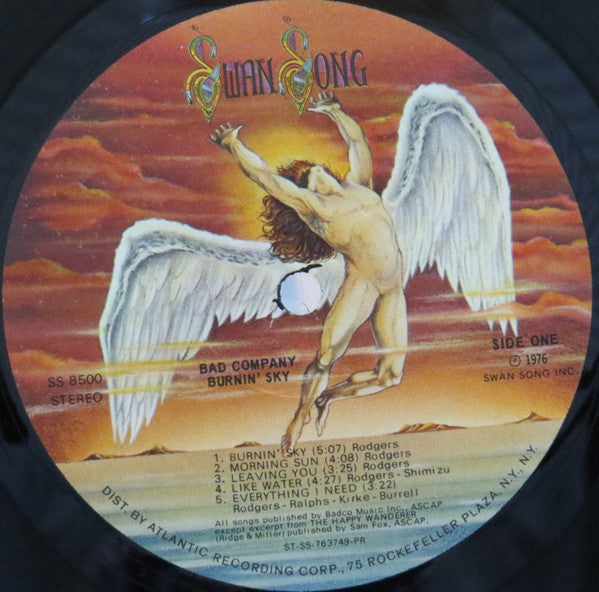 Bad Company (3) : Burnin' Sky (LP,Album)
