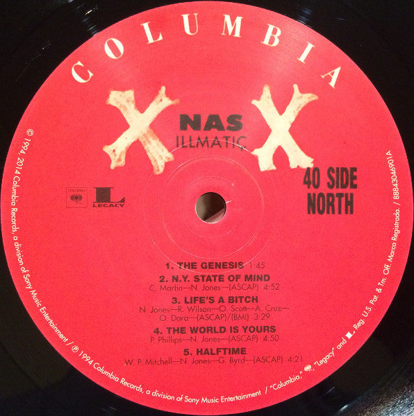 Nas : Illmatic XX (LP,Album,Reissue,Remastered)