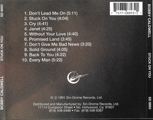 Bobby Caldwell : Stuck On You (Album)