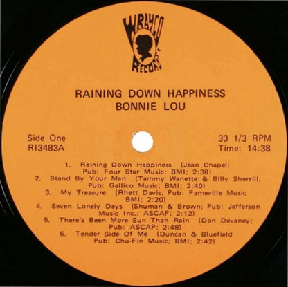 Bonnie Lou : Raining Down Happiness (LP,Album)