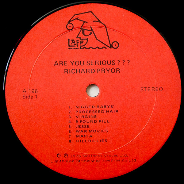 Richard Pryor : Are You Serious??? (LP,Album)