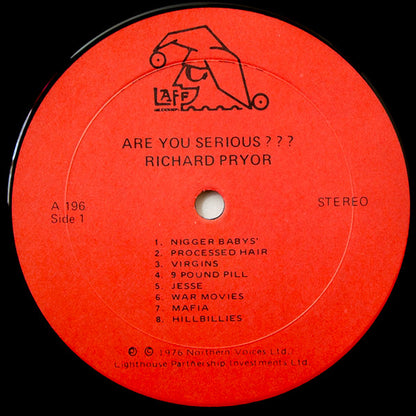 Richard Pryor : Are You Serious??? (LP,Album)