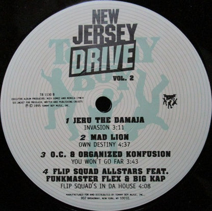 Various : New Jersey Drive Vol. 2 (LP,Compilation)