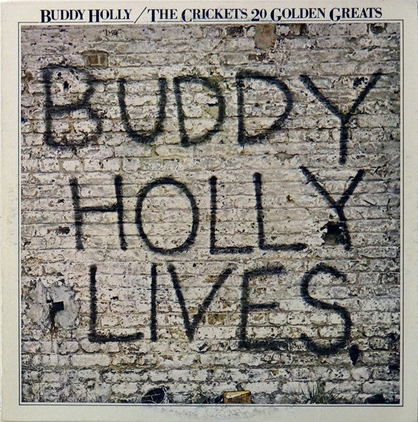 Buddy Holly / Crickets (2), The : 20 Golden Greats (LP,Compilation)