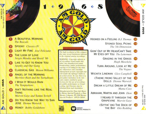Various : AM Gold 1968 (Compilation)