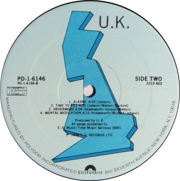 UK (3) : U.K. (LP,Album)