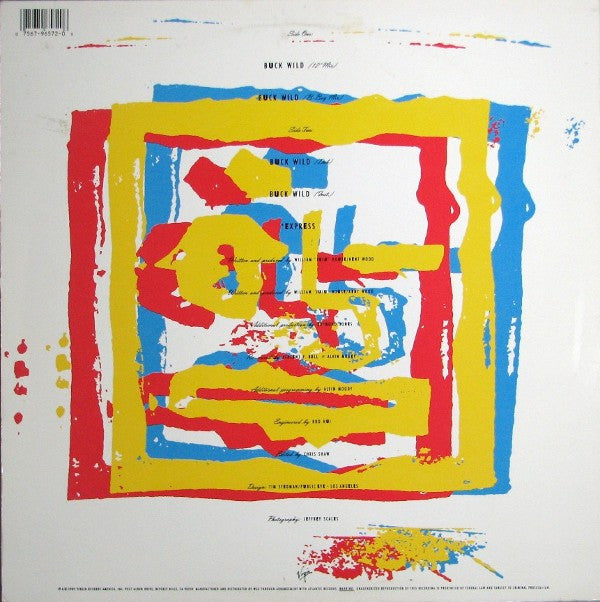 E.U. : Buck Wild (12",33 ⅓ RPM)