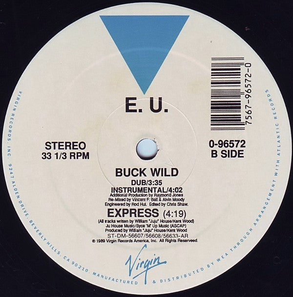 E.U. : Buck Wild (12",33 ⅓ RPM)