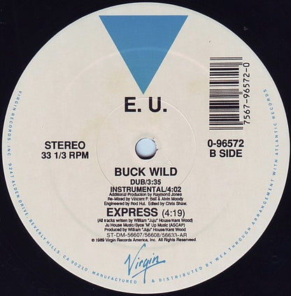 E.U. : Buck Wild (12",33 ⅓ RPM)