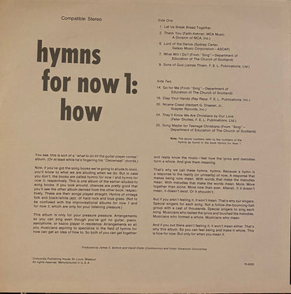 Unknown Artist : Hymns For Now 1: How (LP,Album,Stereo)