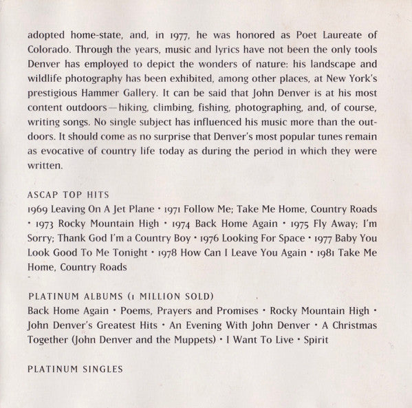 John Denver : Rocky Mountain High (Compilation)