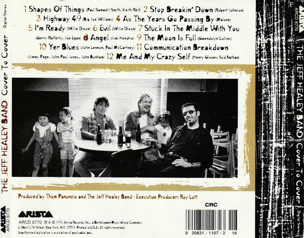 Jeff Healey Band, The : Cover To Cover (Album,Club Edition)