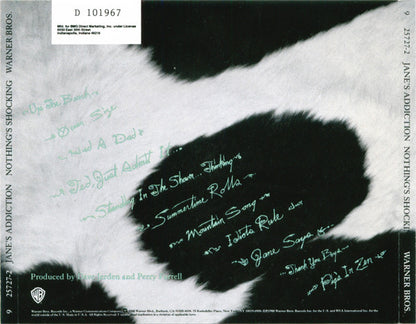 Jane's Addiction : Nothing's Shocking (Album,Club Edition)