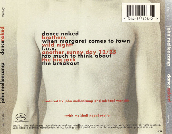 John Cougar Mellencamp : Dance Naked (Album)