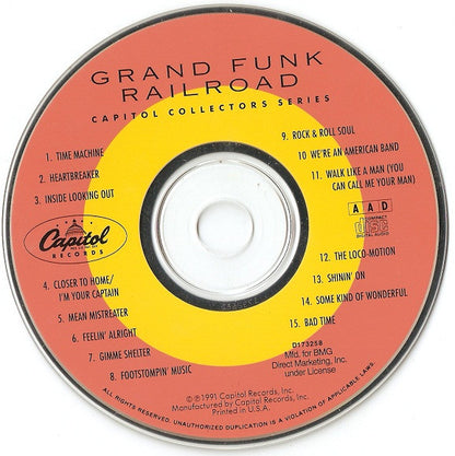 Grand Funk Railroad : Capitol Collectors Series: Grand Funk Railroad (Compilation,Club Edition)