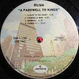 Rush : A Farewell To Kings (LP,Album,Stereo)