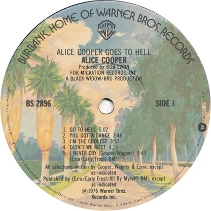 Alice Cooper (2) : Goes To Hell (LP,Album)