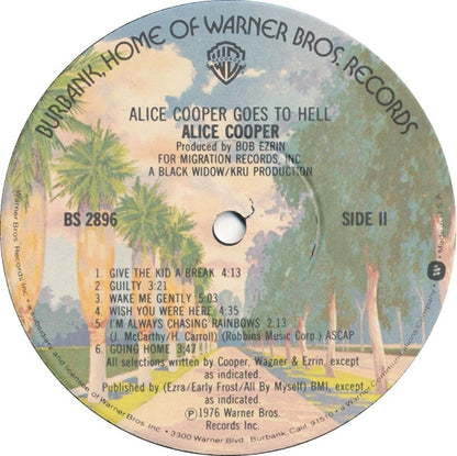 Alice Cooper (2) : Goes To Hell (LP,Album)