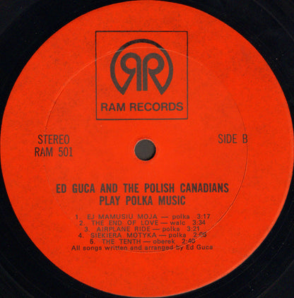 Ed Guca And The Polish Canadians : Play Polka Music (LP)