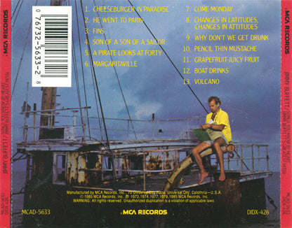 Jimmy Buffett : Songs You Know By Heart (Jimmy Buffett's Greatest Hit(s)) (Compilation,Reissue)