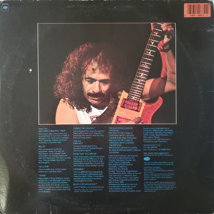 Carlos Santana : Blues For Salvador (LP,Album)