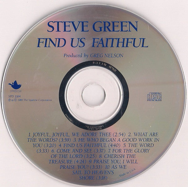 Steve Green (3) : Find Us Faithful (Album)