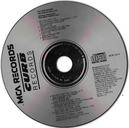 Four Seasons, The Featuring Frankie Valli : The Four Seasons Hits (Compilation)
