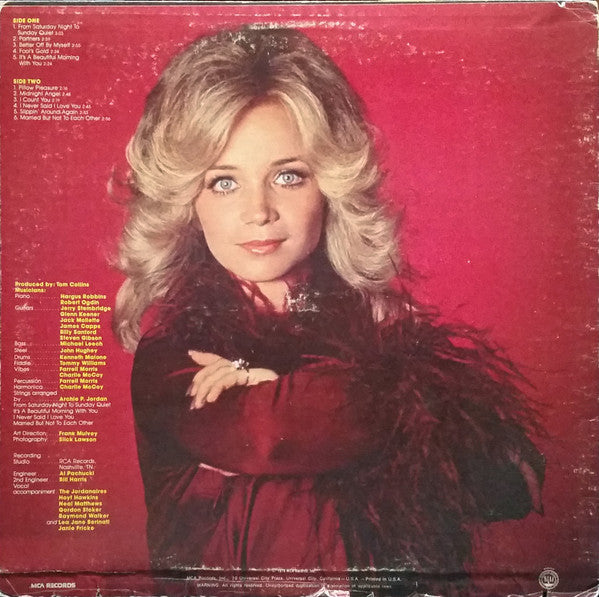 Barbara Mandrell : Midnight Angel (LP,Album,Reissue)