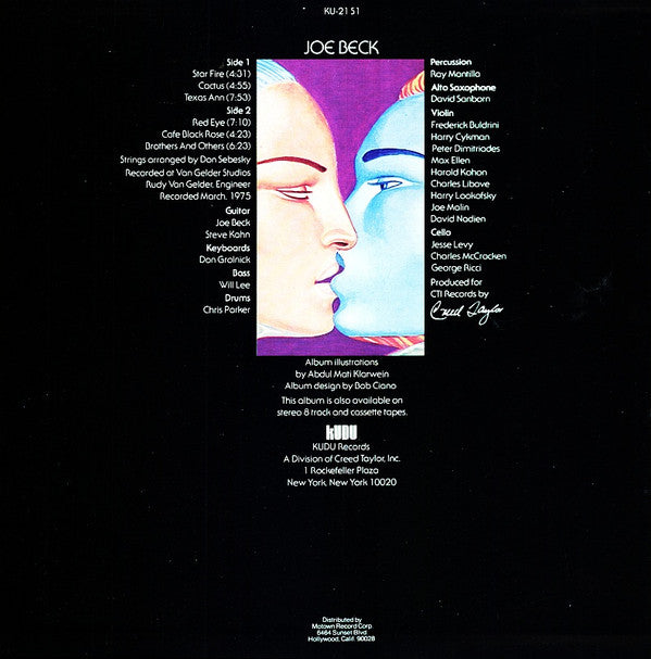 Joe Beck : Beck (LP,Album,Stereo)
