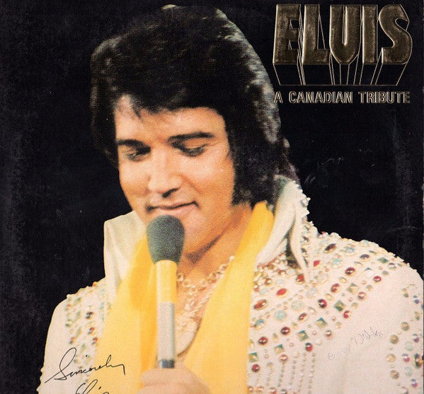 Elvis Presley : A Canadian Tribute (LP,Compilation,Stereo)