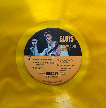 Elvis Presley : A Canadian Tribute (LP,Compilation,Stereo)