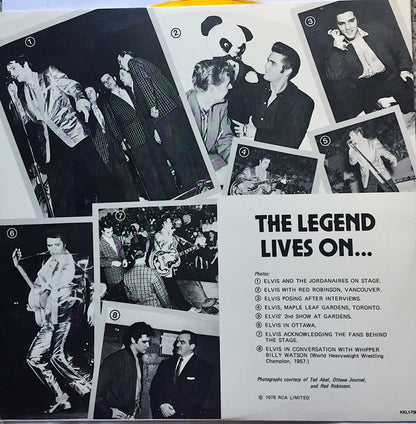 Elvis Presley : A Canadian Tribute (LP,Compilation,Stereo)