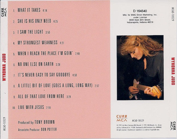 Wynonna : Wynonna (Album,Club Edition)