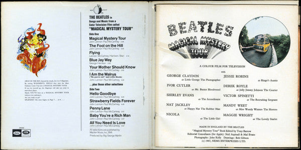 Beatles, The : Magical Mystery Tour (LP,Album,Reissue,Stereo)