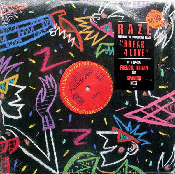 Raze : Break 4 Love (12",45 RPM,Stereo)