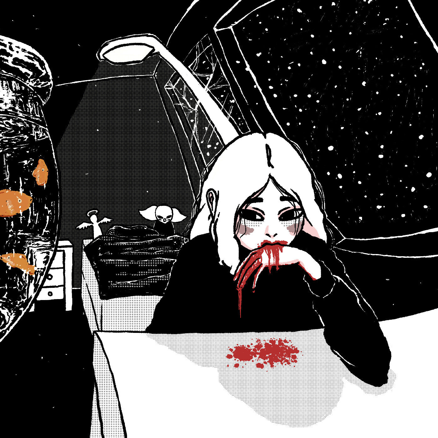 Weatherday - Hornet Disaster (2LP Clear w/ Red Splatter "Blood Online" Edition) UPC: 634457199910