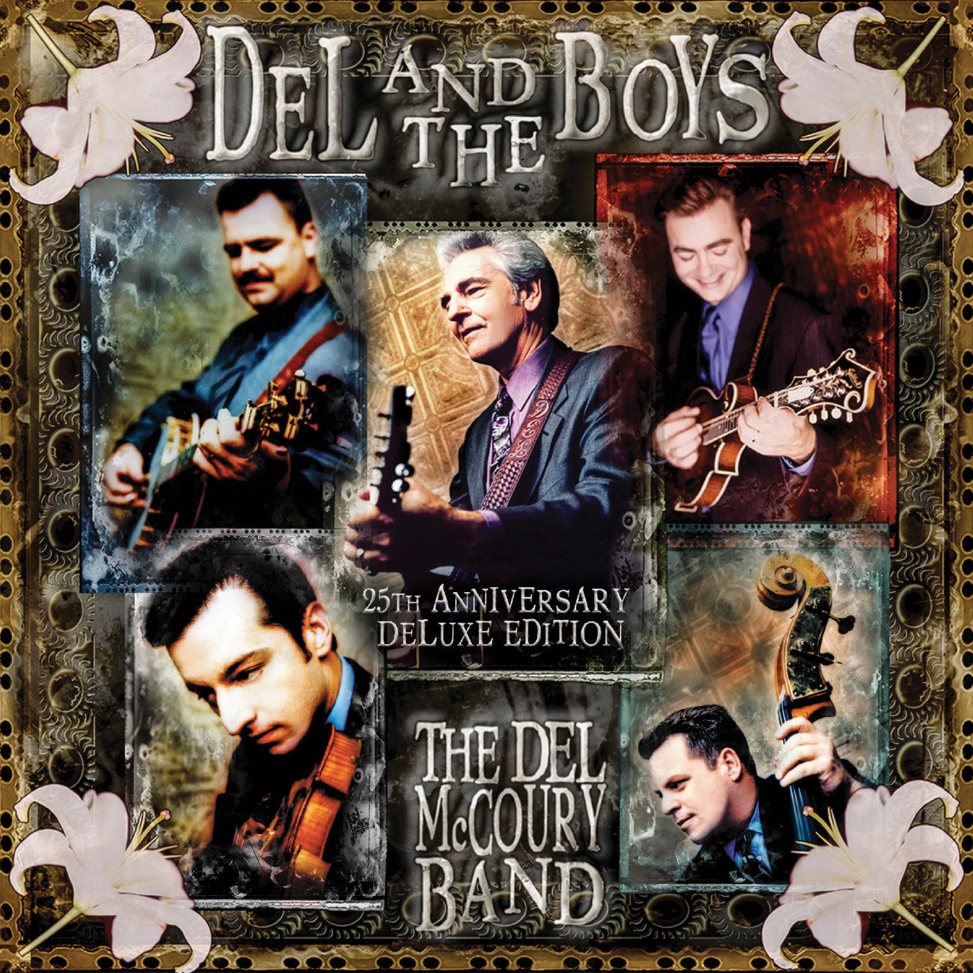 The Del McCoury Band - Del &amp; the Boys (25th Anniversary Deluxe Edition, 2LP Vinyl) UPC: 634457256989