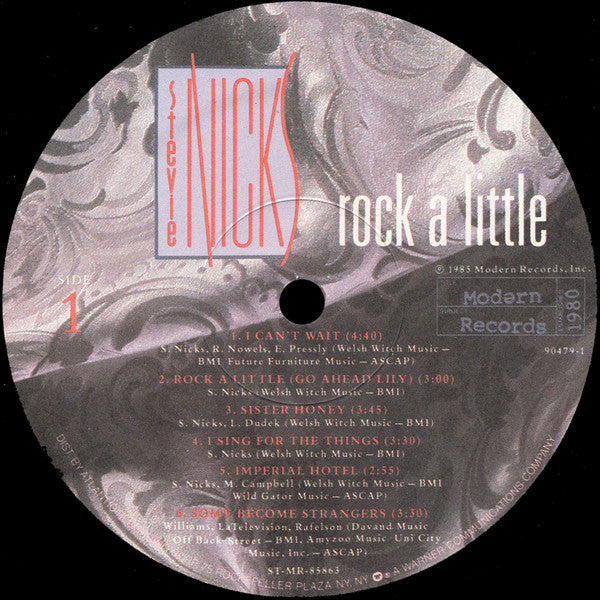 Stevie Nicks : Rock A Little (LP,Album)