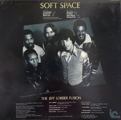 Jeff Lorber Fusion, The Guest Artists: Chick Corea & Joe Farrell : Soft Space (LP,Album)