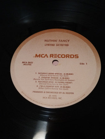Lynyrd Skynyrd : Nuthin' Fancy (LP,Album,Reissue)