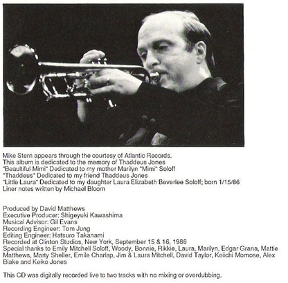 Lew Soloff : Yesterdays (Album)