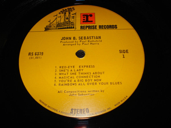 John Sebastian : John B. Sebastian (LP,Album)
