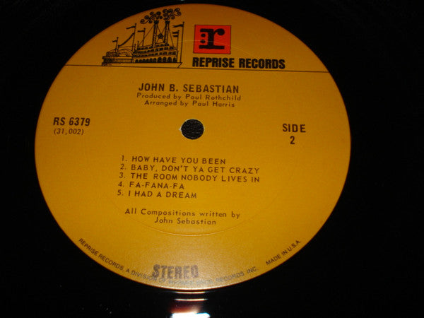 John Sebastian : John B. Sebastian (LP,Album)